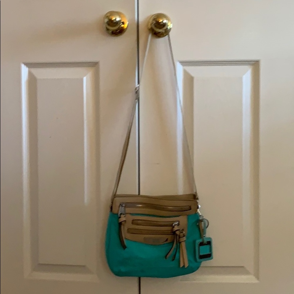 Lightly Used Tyler Rodan Turquoise Purse